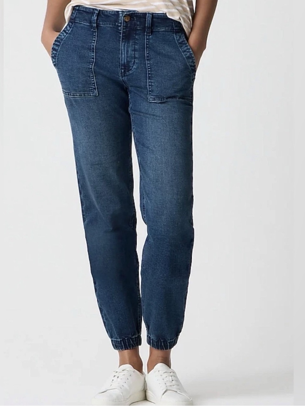J Crew Factory Utility Jogget Jean in Signature Stretch